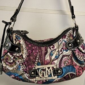 Vintage Gia Milani Paisley Shoulder Bag